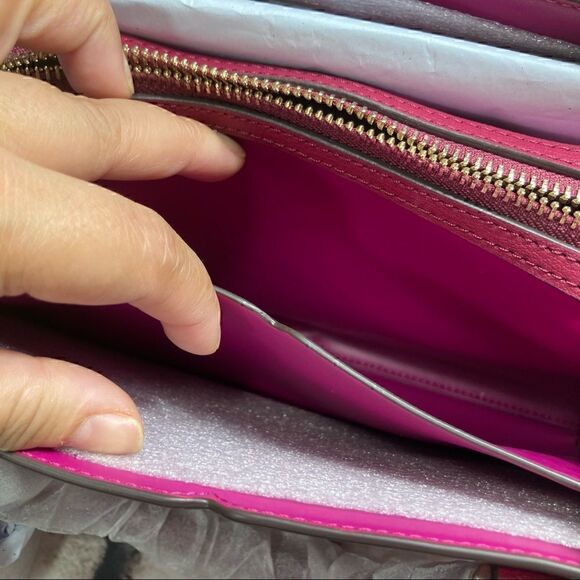 KATE SPADE TIPPY SMALL LEATHER SATCHEL BAG NWT - Picture 15 of 15